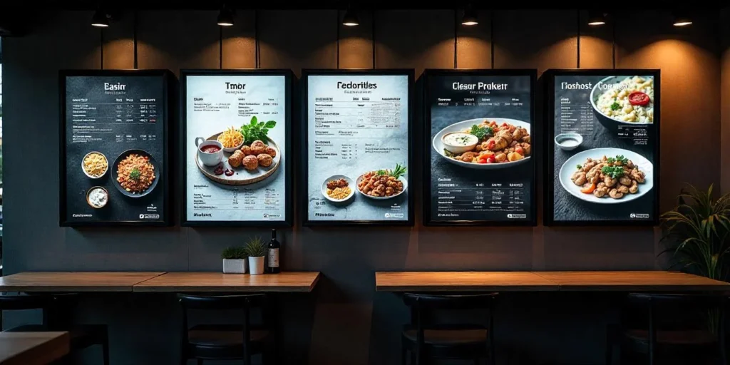 Busy restaurant using Screen Pulse digital signage
